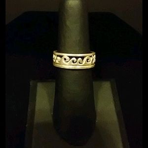 925 Sterling Silver Band/Ring Unisex  ~6-6.25
